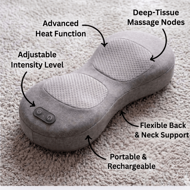 PureRehab™Premium Back Massager