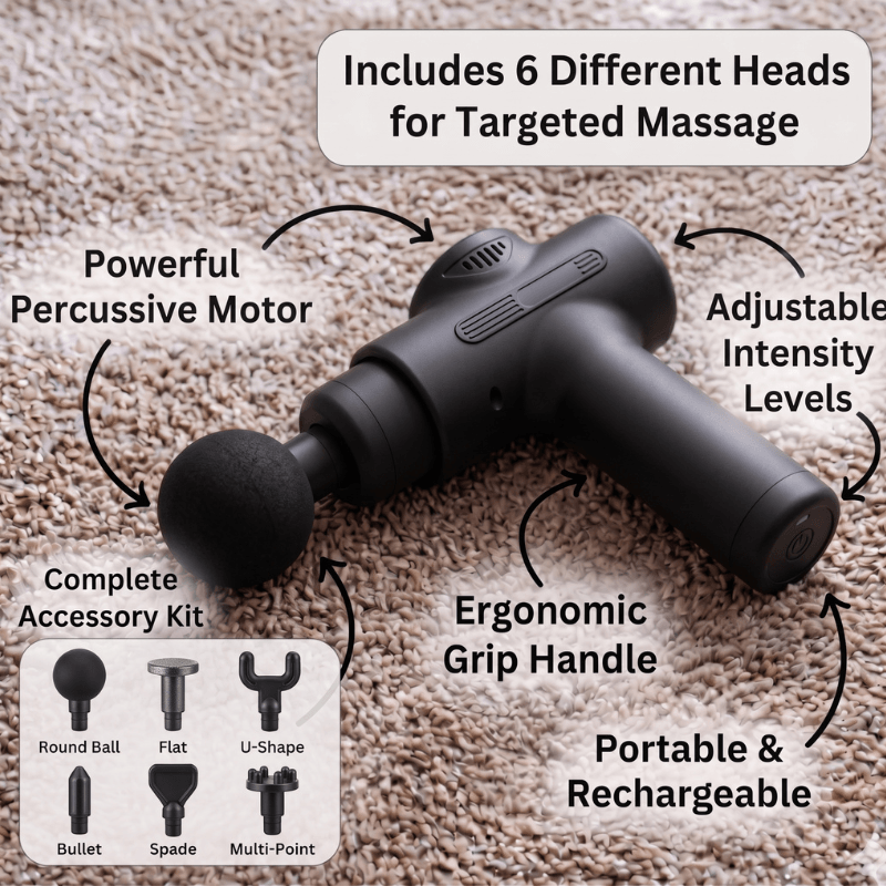 PureRehab™ Premium Massage Gun