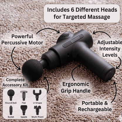 PureRehab™ Premium Massage Gun